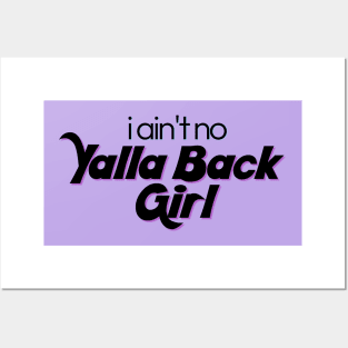 Yalla Back Girl Posters and Art